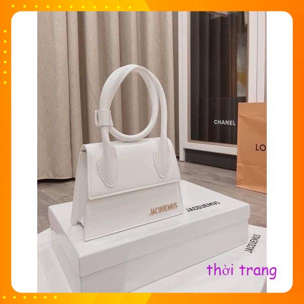 Túi Jacquemus quai xoắn và quai thẳng kèm dây đeo chéo size 20 quảng châu cap cấp
