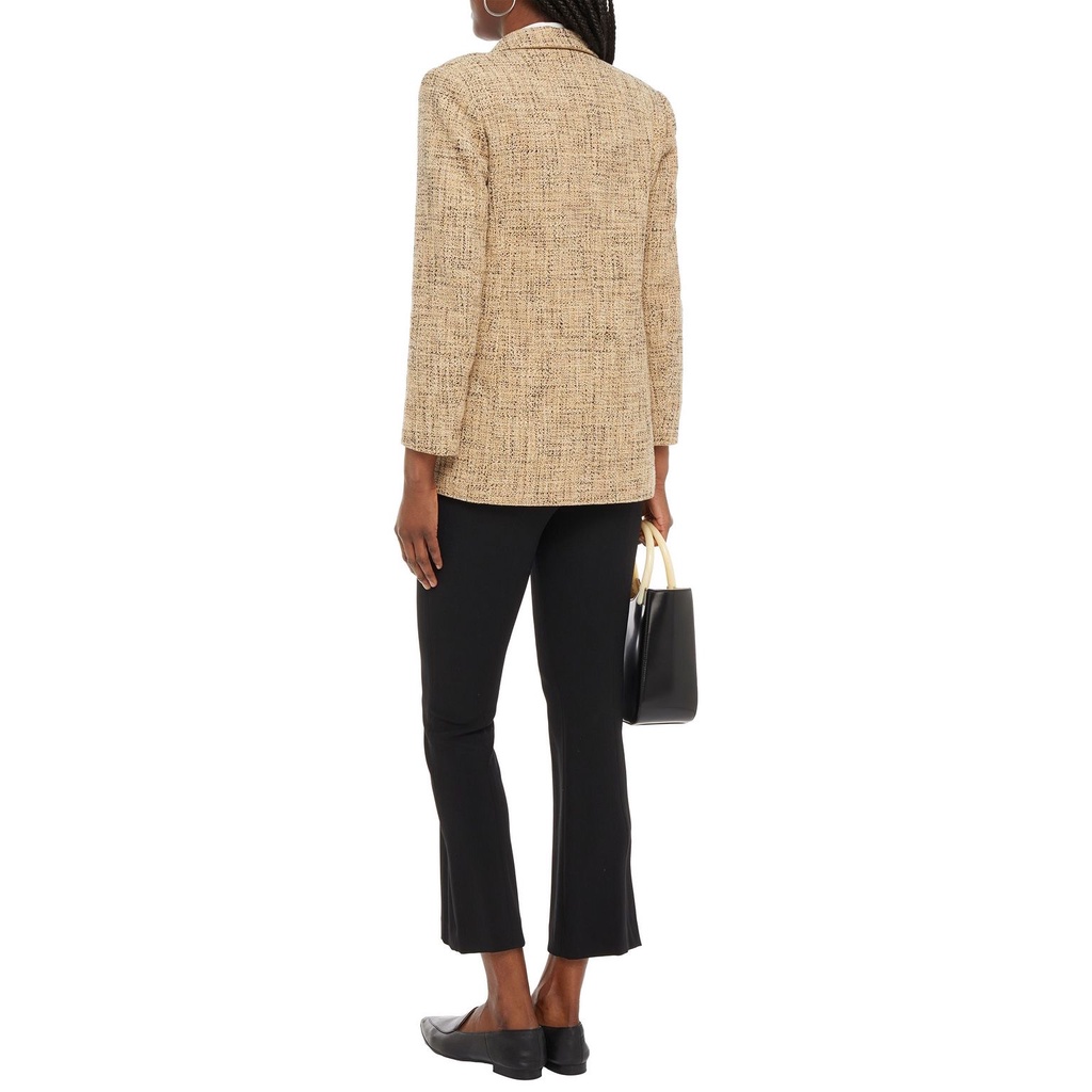 Set Blazer - Short Sandro tweed vàng