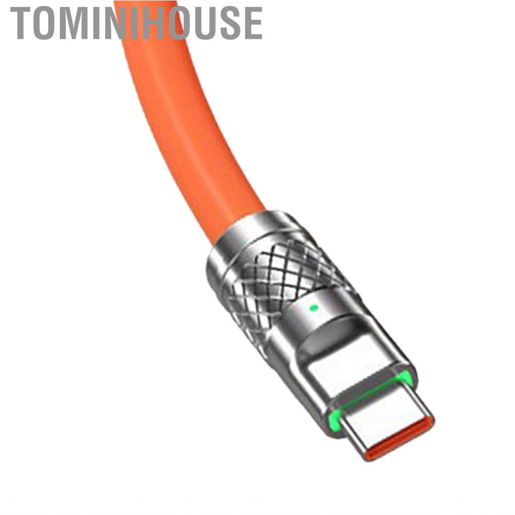 Tominihouse Dây sạc 3 trong 1 3,94ft 120W cho giao diện iOS TYPE C Hot