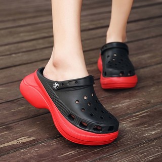 Dép crocs Cao Gót 6cm Thời Trang Dành Cho Nữ