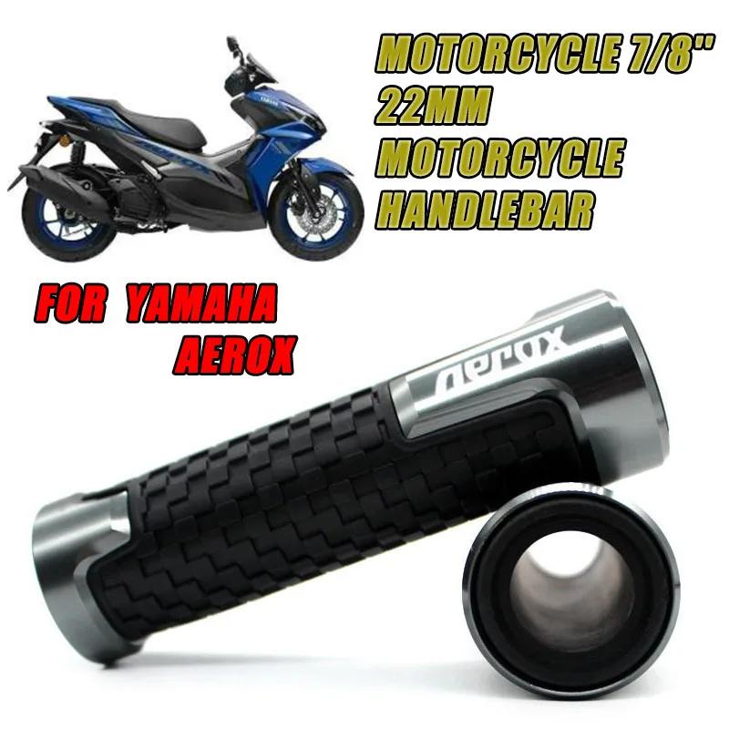 Logo Aerox Cho YAMAHA Aerox155 Aerox 155 2017 2018 Phụ Kiện Xe Máy 7 / 8 '' 22MM CNC Tay Cầm Tay Cầm