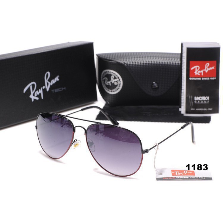 Kính phi công ray-ban rayban unisex màu đen UIUK chính hãng 2019 mới