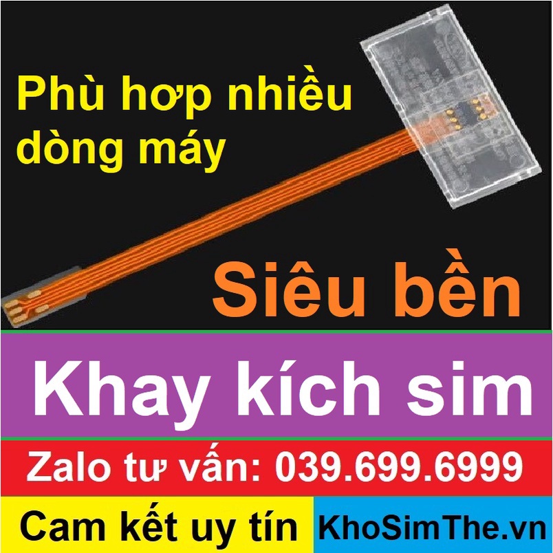 Khay kich sim dùng cho các loại máy