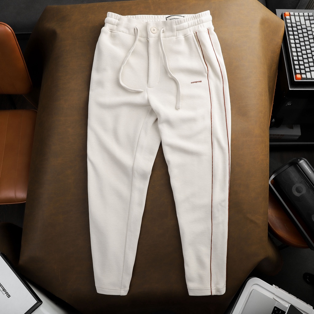 Quần Jogger Nam Sandi Vải Pique Thoáng Mát Form Regular FAPAS
