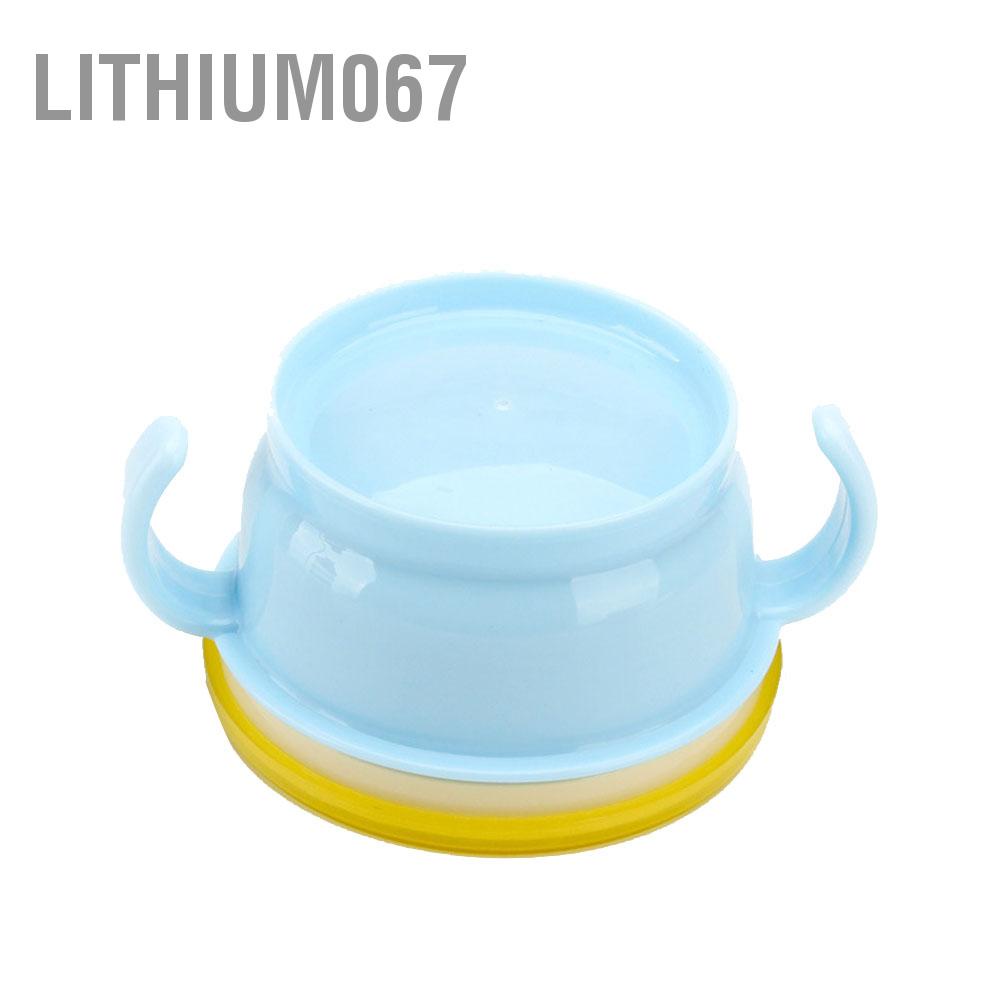 Lithium067 Bát ăn cho bé dễ thương Đĩa tối dành trẻ em