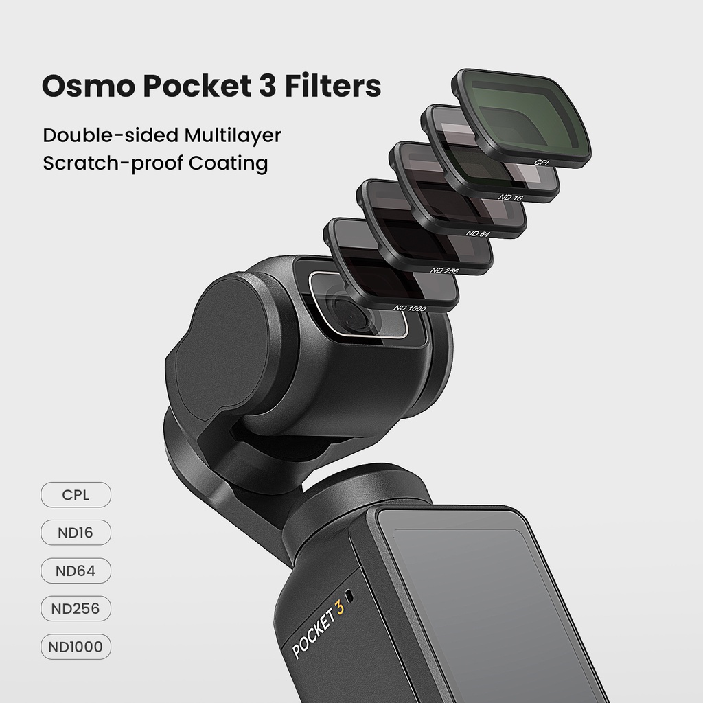 Kính Lọc nd Chuyên Dụng Cho dji osmo Pocket 3