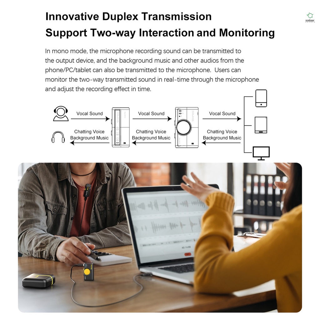 Điện thoại tương thích Thời lượng 15 giờ 7 iRay DW 10 Wireless BT 5.3 Hệ thống chống ồn Mic thông minh trên ve áo + micrô Clip giảm Android 1. Truyền 200 M 7 RYMS 1 Phạm vi thu tích hợp