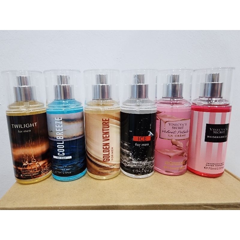 Xịt Thơm Bodymist 75ml Hương Thơm Mát Quyến Rũ Dành Cho Cả Nam Và Nữ