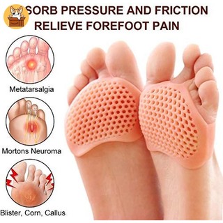 Vớ Đệm gel Silicon Mềm Mịn Chống Trượt Bảo Vệ Ngón Chân