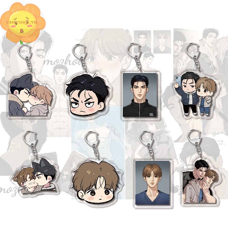 Vastji manwha jinx joo jaekyung Móc Chìa Khóa Bằng acrylic In Họa Tiết Hoạt Hình anime Dễ Thương Sáng Tạo Cho Nam Và Nữ vn