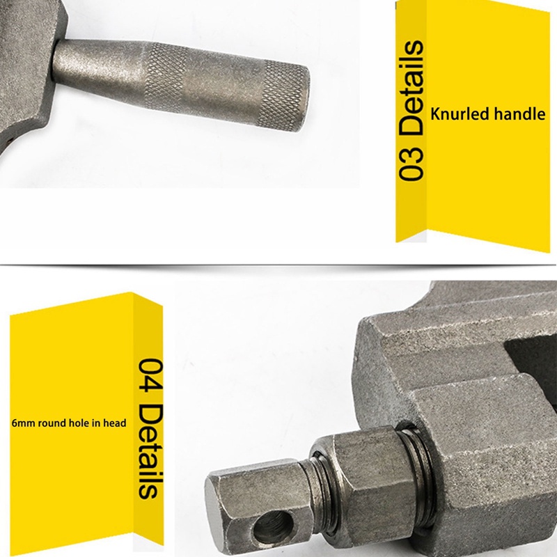 Dụng Cụ Tháo Xích Xe Máy 2 Pin Kích Thước 420 428 530