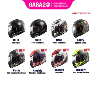 Mũ bảo hiểm fullface ls2 ff353 rapid - gara20