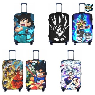 Vỏ hành lý du lịch Dragon Ball 18-32in Vỏ hành lý co giãn cao Chống bụi, Vỏ bảo vệ vali chống trầy xước