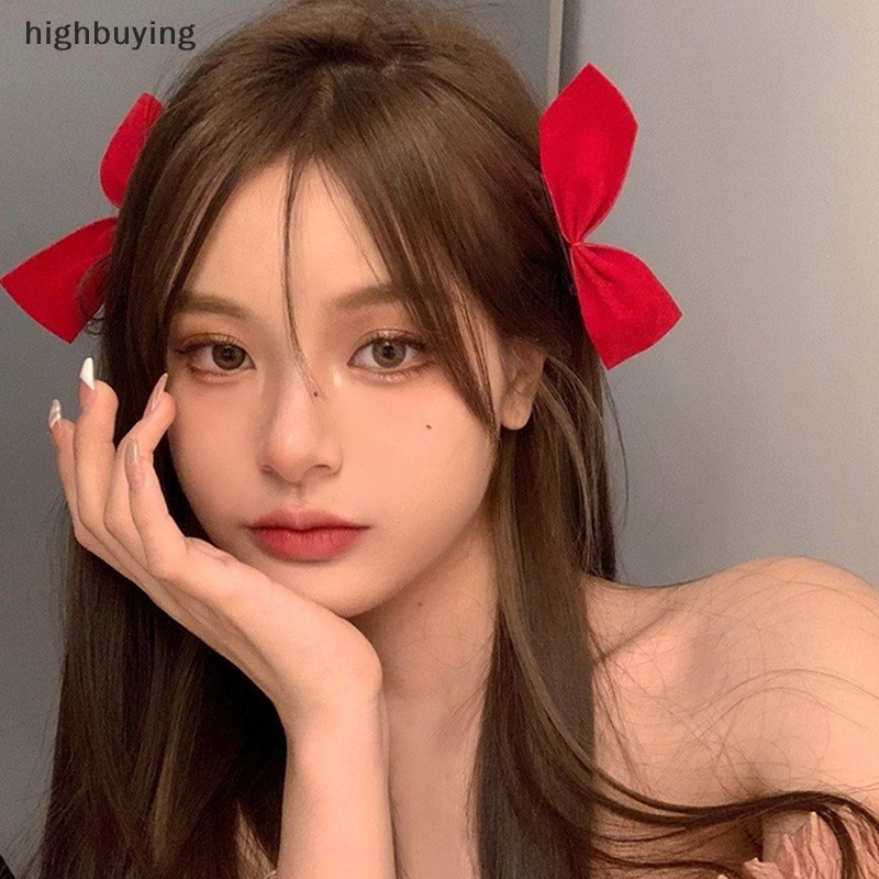 Bộ 2 Kẹp Tóc Màu Đen Dễ Thương Chất Lượng Cao Cho Bé Gái Mới