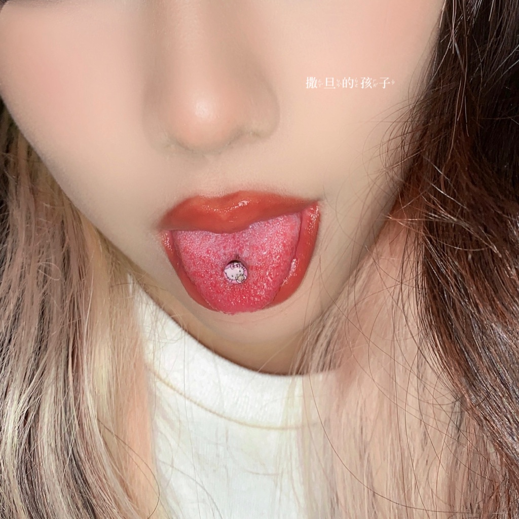 Nhẫn Đeo Mũi Hình Mèo hello kitty