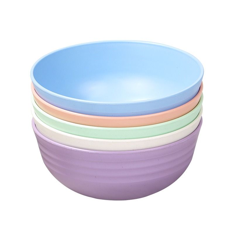 Chén ăn cơm lúa mạch màu pastel an toàn không chứa BPA 12x6.5cm