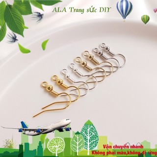 💖Trang sức DIY phụ kiện💖18K mạ vàng giữ màu 14K mạ vàng tai móc phụ kiện DIY tai trang sức bông tai phụ kiện vật liệu