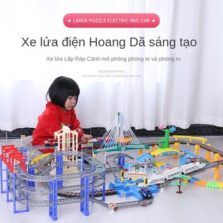 Đường Ray Xe Lửa Đồ Chơi Tốc Độ Cao Cho Bé