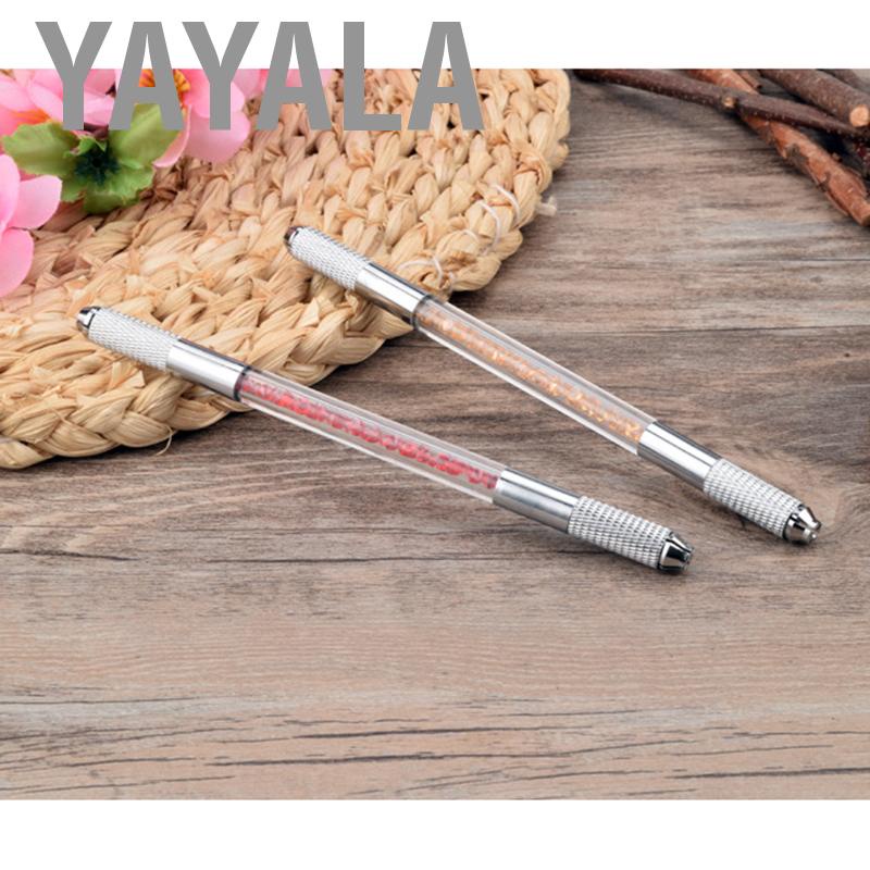 Yayala Manual Microblading Pen Prevent Slipping Traditional Tattoo Tool for Eyebrow Eyeliner