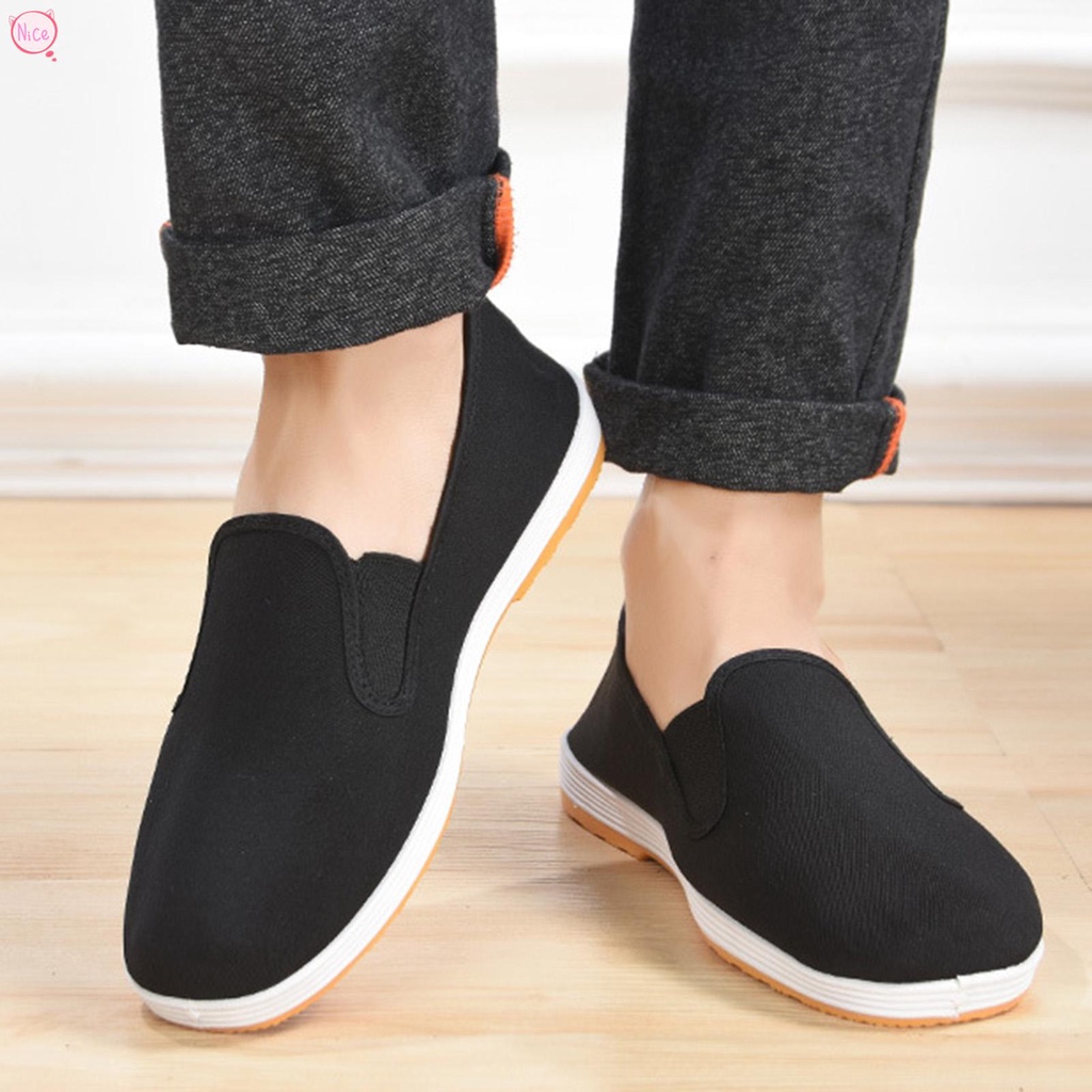 Giày Lười Nghệ Thuật kung fu tai chi handmade Thoải Mái unisex