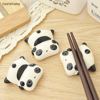 Tast đũa sứ gác đũa hình gấu trúc cho bàn ăn