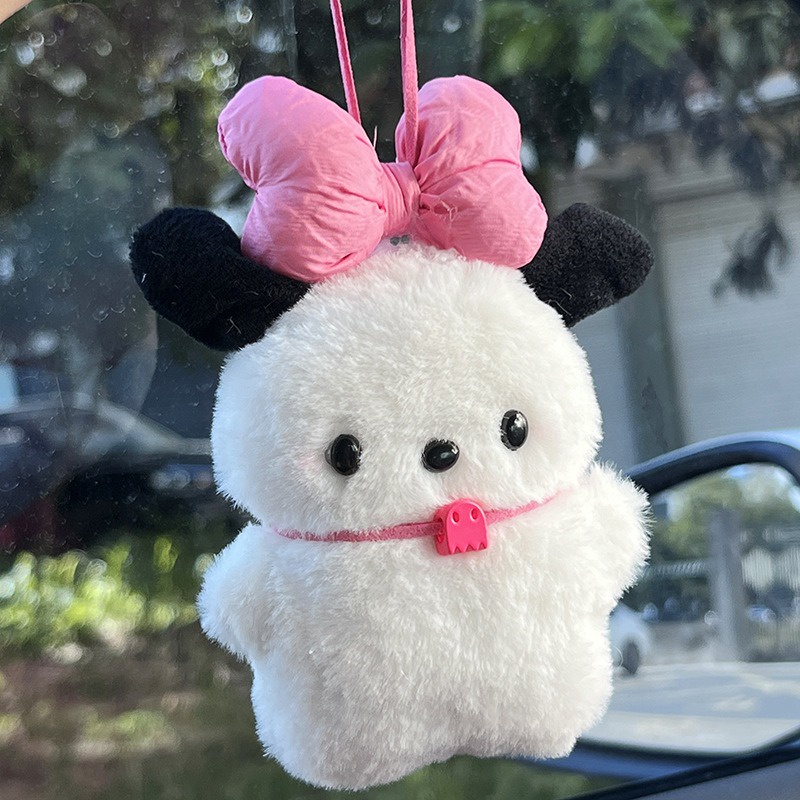 Pacha Móc Khóa Hình Chú Chó Paca Tóc Dài Nhồi Bông Dễ Thương