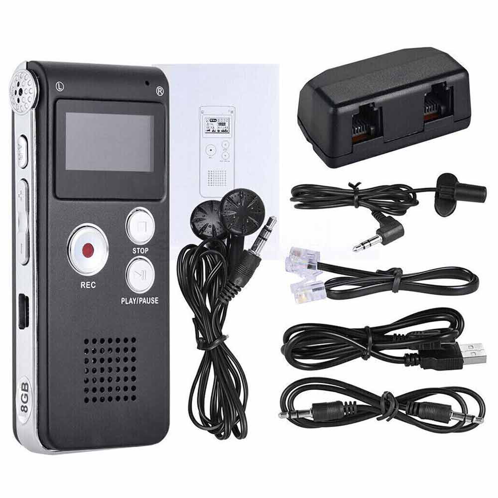 High definition noise reduction digital recording pen, suitable for meeting recording, supporting data cable, Hd noise reduction