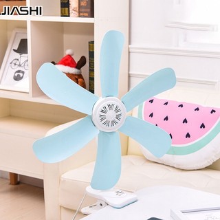 Jiashi quạt kẹp sáu cánh quạt đầu giường quạt để bàn gia đình