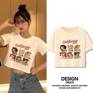 Áo thun nữ croptop baby tee cotton 100% cao cấp tiêu chuẩn xuất khẩu GUGUNO
