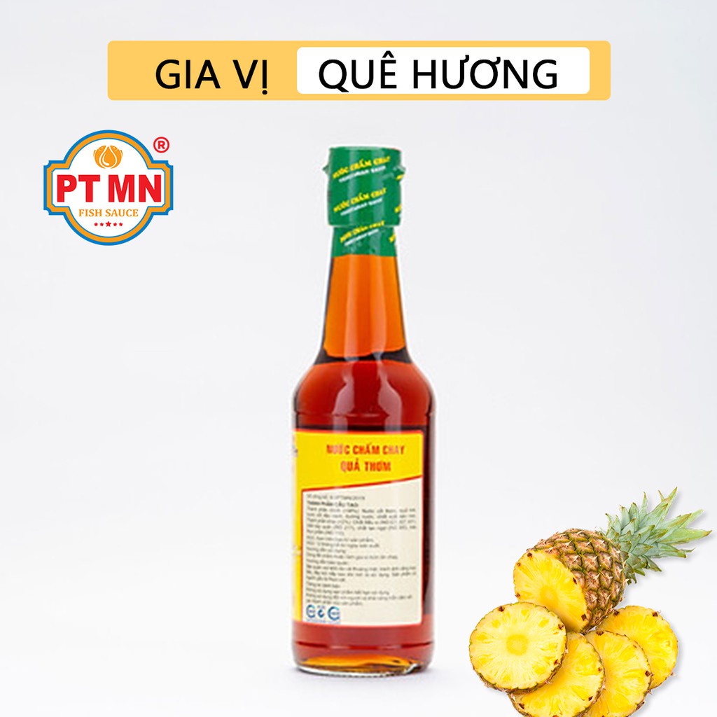 Nước Mắm Chay Phan Thiết Mũi Né Hảo Hạng Trái Thơm Xuất Khẩu 300ml GIA VỊ QUÊ HƯƠNG