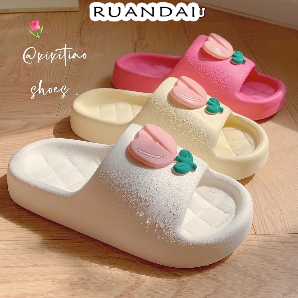 RUANDAI dép đi trong nhà bánh mì dép Đàn hồi tốt Thời thượng Sang trọng Thể thao và thời trang FYT23A0O0P 42Z231019