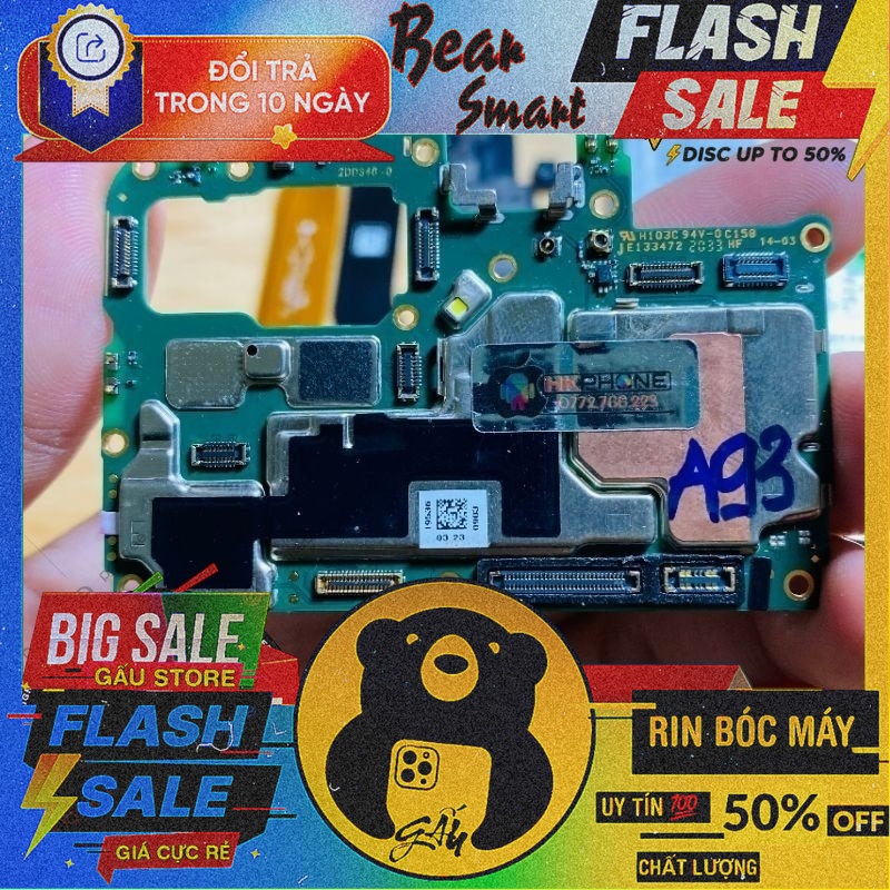 Main Oppo A93 Rin Bóc Máy / Mainboard / Bo Mạch Oppo A93