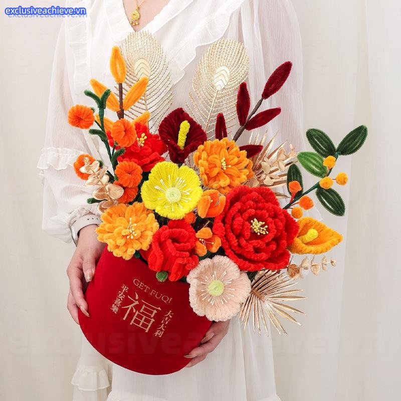 Set 100 Que Gỗ Màu Sắc Macaron Dùng Làm Đồ Thủ Công Cho Bé