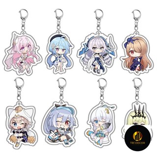 Móc khóa mica game Honkai Impact 3