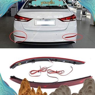 Đèn LED Tín Hiệu Phanh Thắng / Xi Nhan Màu Đỏ Cho Hyundai Elantra 2016 2017 2018