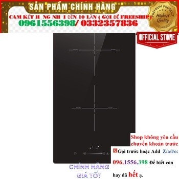 Bếp từ Domino Hafele HC-I302B - 2 vùng nấu, công suất 3.5 kW, mặt kính Schott Ceran