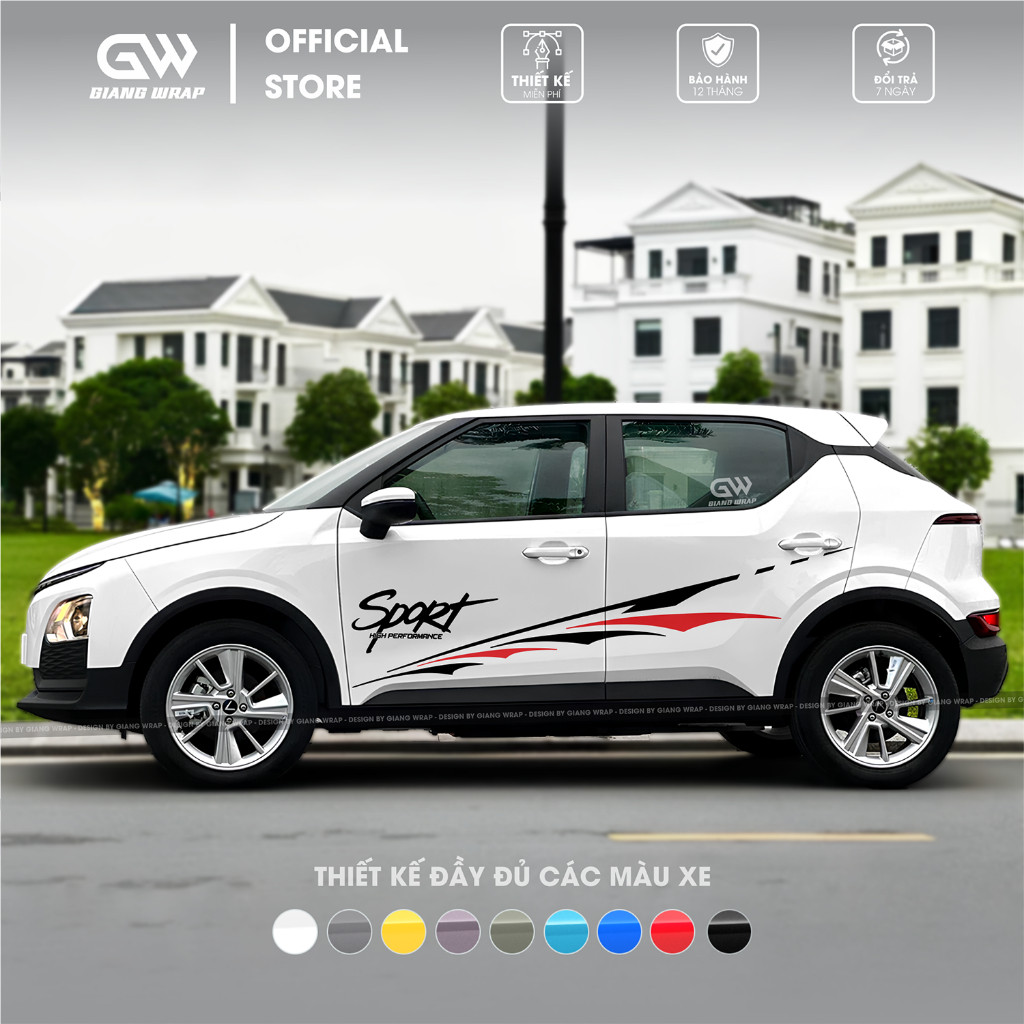 Gợi ý các mẫu tem ô tô theo yêu cầu lông cho xe của bạn