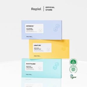 [COMBO 2 HỘP] Mặt nạ Bio Cellulose - Mặt nạ sinh học phôi dừa Capsule Mask REPIEL (Hộp 4 viên)