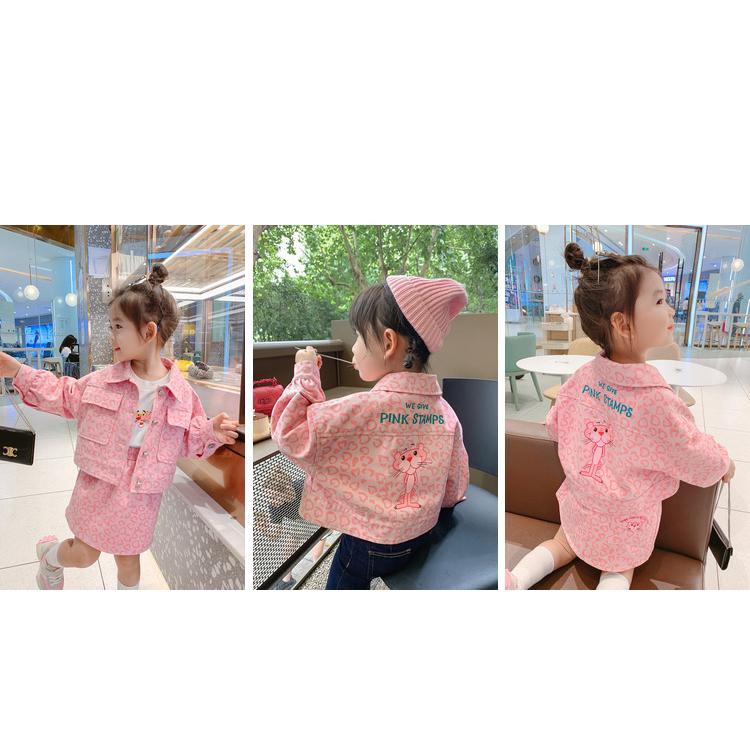 Set Áo Khoác Và Chân Váy Ngắn Phong Cách Hàn Quốc Thời Trang Mùa Thu Mới Cho Mẹ Và Bé