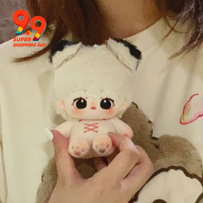Fenbean equation small bottle of Coke 10cm cotton doll doll clothing suit non-attribute mini nude baby