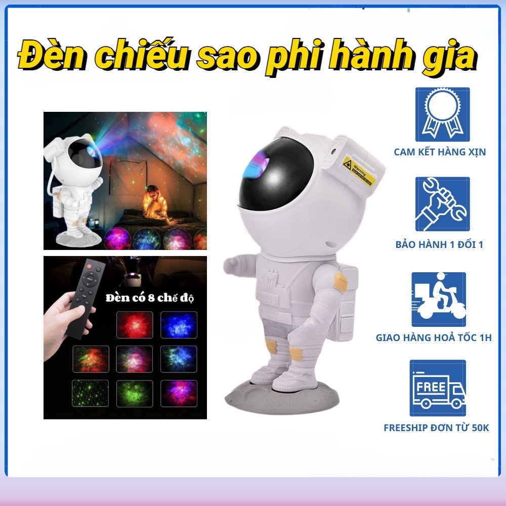 Ánh Sáng Phi Hành Gia - Phiên Bản Mới Nhất Của 2023 Ánh Sáng Sao Chiếu Đèn Ngủ Trang Trí Phòng