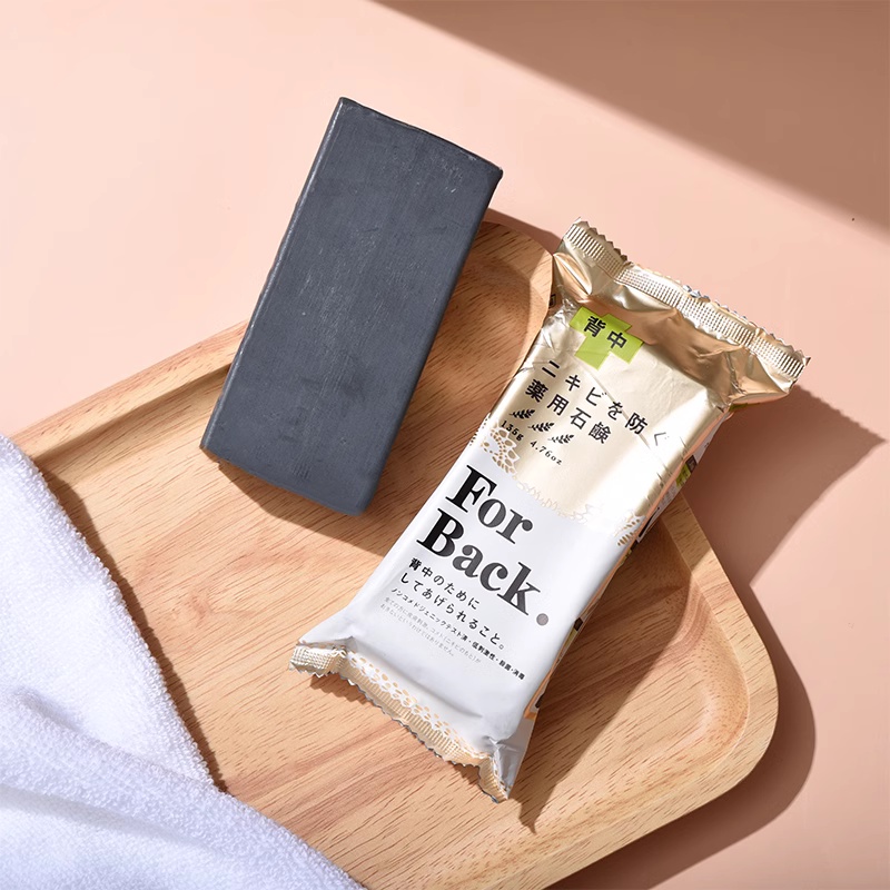 Xà Phòng Tinh Chất Trái Đào Nhật Bản 135g Giúp Hỗ trợ giảm mụn Lưng