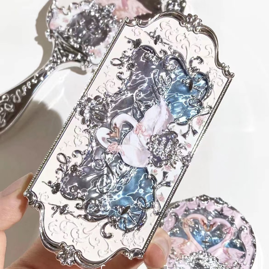 Flower knows Bảng Phấn Mắt Thiên Nga Ba Lê Sáu Màu Lì Ánh Ngọc Trai Mịn Màng Lấp Lánh