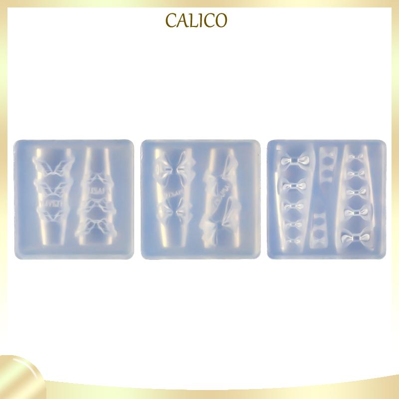 California Khuôn silicone Tạo Hình Ruy Băng Trang Trí Móng Tay
