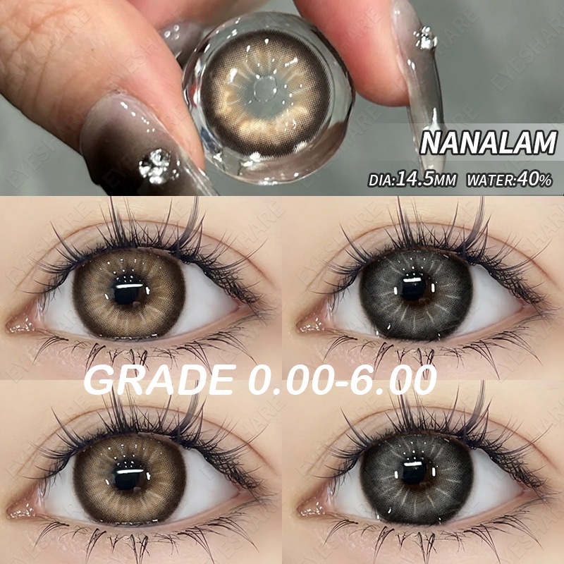 Eyeshare Kính Áp Tròng Có Màu 0.00--6.00 Độ