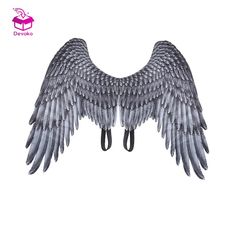 Mô Hình Cánh Thiên Thần Bằng Vải Không Dệt Trang Trí halloween Cho Bé 5-10 Tuổi