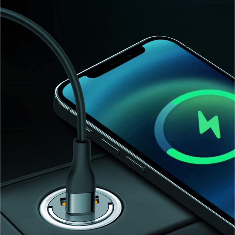 Tẩu Sạc Nhanh usb type c Thông Minh Cho Xe Hơi