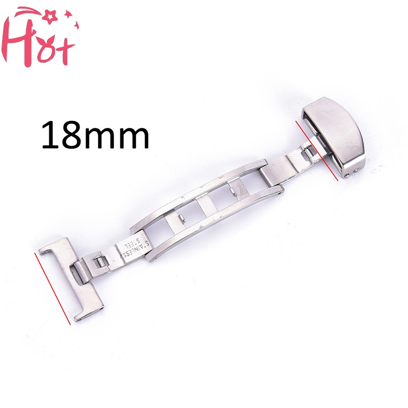 Dây Đồng Hồ Đeo Tay Thời Trang Bằng Inox 18 / 20 / 22mm