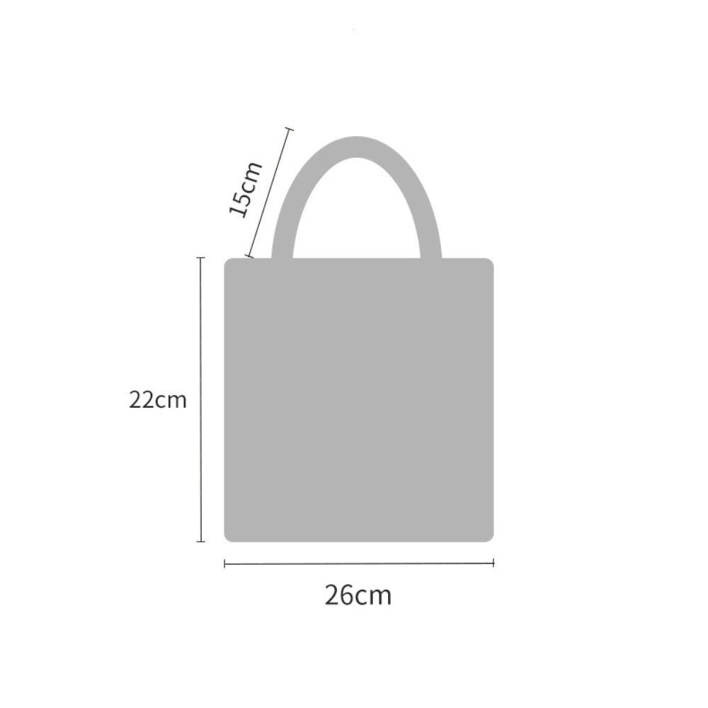 UUMIR Túi tote Đan Len Sức Chứa Lớn Thắt Nút Họa Tiết Hoạt Hình Cho Nữ
