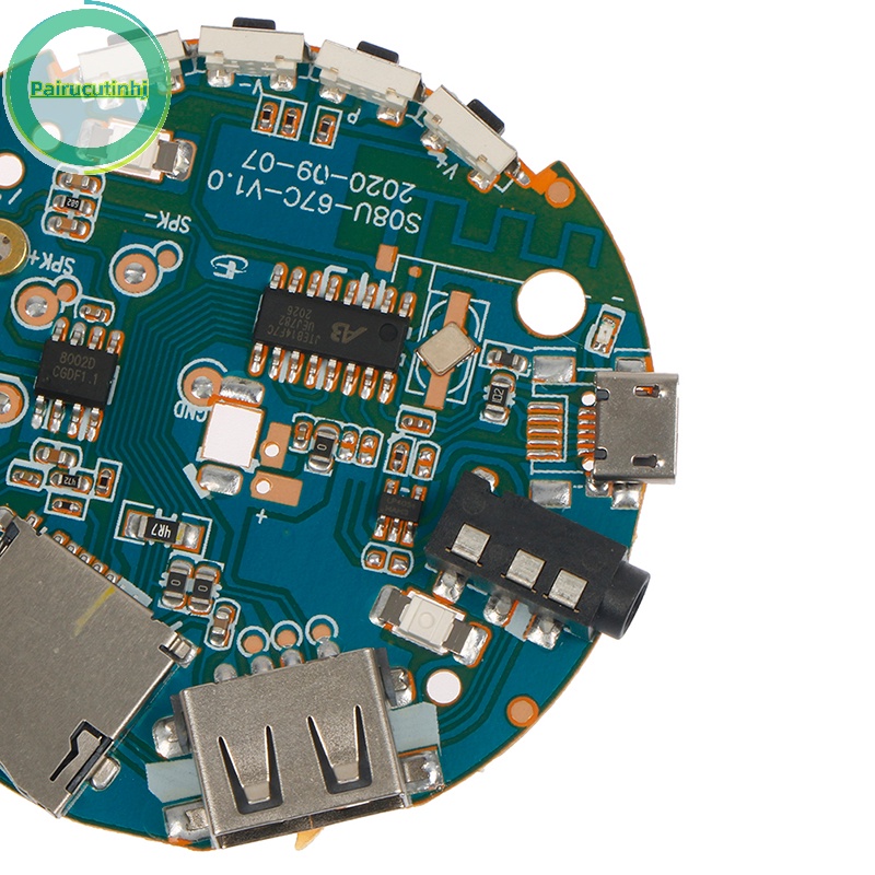 Bảng Mạch Khuếch Đại Âm Thanh parucutin 3.7-5v mp3 Chuyên Dụng